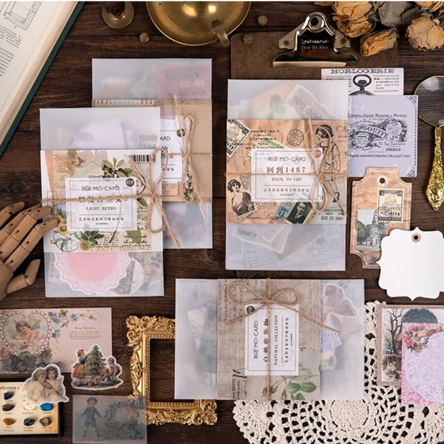 KIT PAPELES, STICKERS, DIE CUTS Y MAS