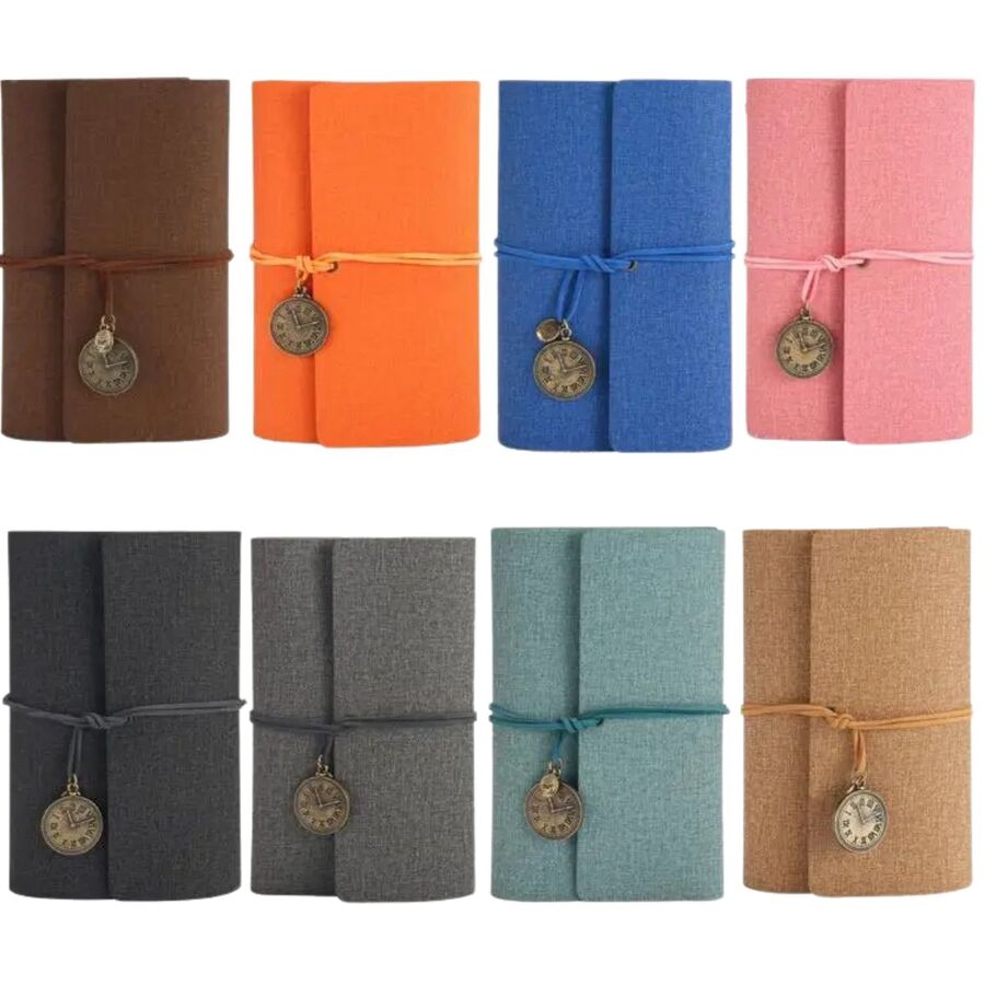 Midori Bitacora con anillas ecocuero