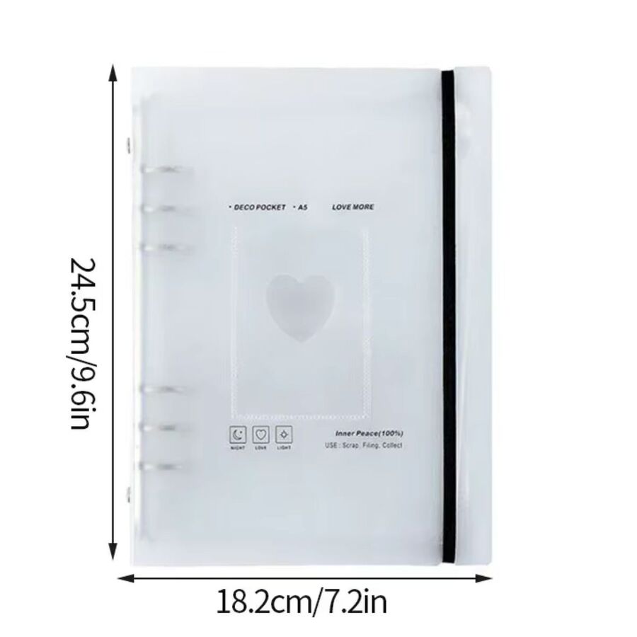 Carpeta de fotos A5, álbum de fotos Kpop FOLIOS