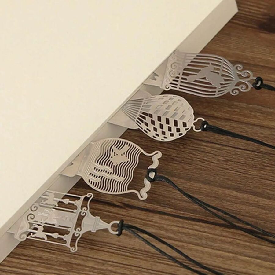 Marcapáginas de Metal para libros