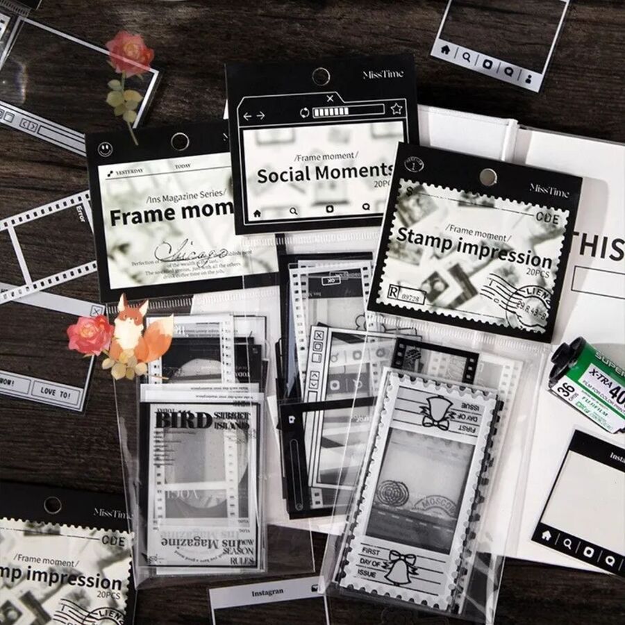 Marcos pegatinas pet