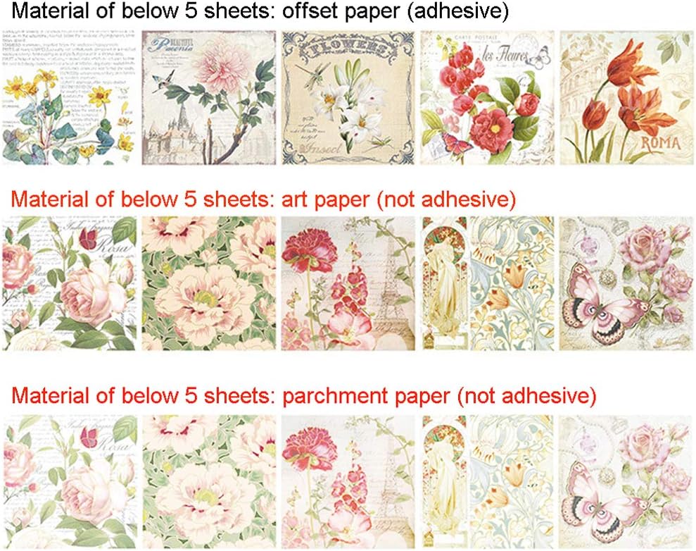 Kit de papeles y stickers Love and Freedom (15 piezas)