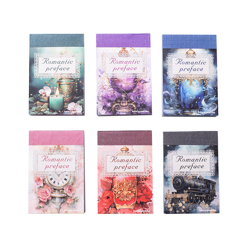 LIBRO STICKERS ROMANTIC PREFACE