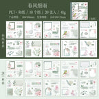 LIBRO STICKERS COLECCION LOVE GROWS DOS MATERIALES