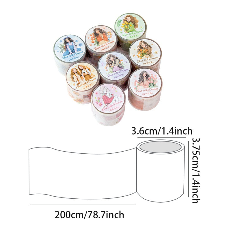 CINTA WAHI TAPE COLECCION BUD SILK DREAM