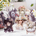 Pack de Stickers PET "Alice in The Garden"