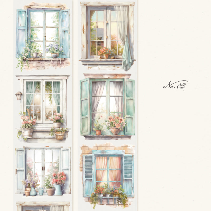 WASHI TAPE EN PET River of Years Series Vintage