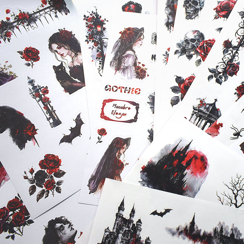 LIBRO DE STICKERS THE BLOOD COUNTESS