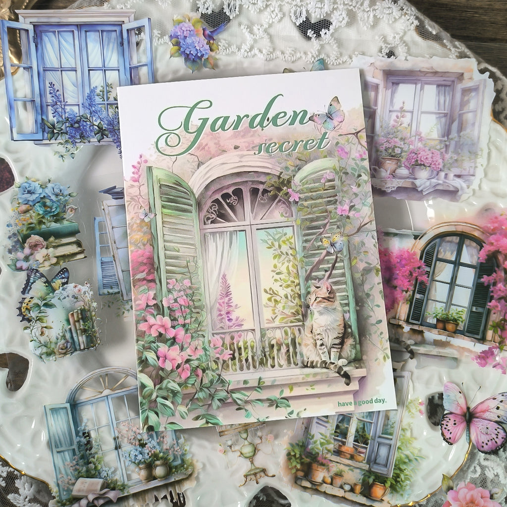 LIBRO STICKER PET COLECCION GARDEN SECRET