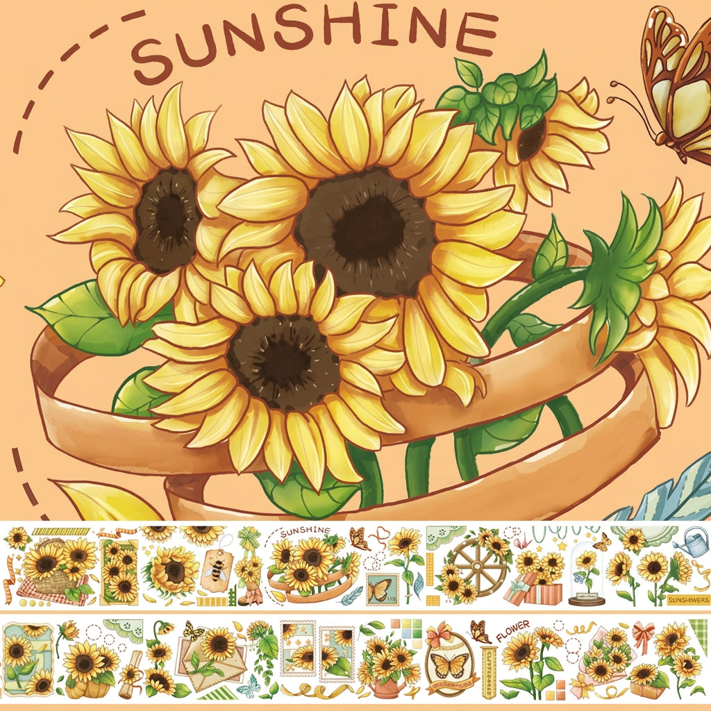 ROLLO WASHI  GIRASOL pet