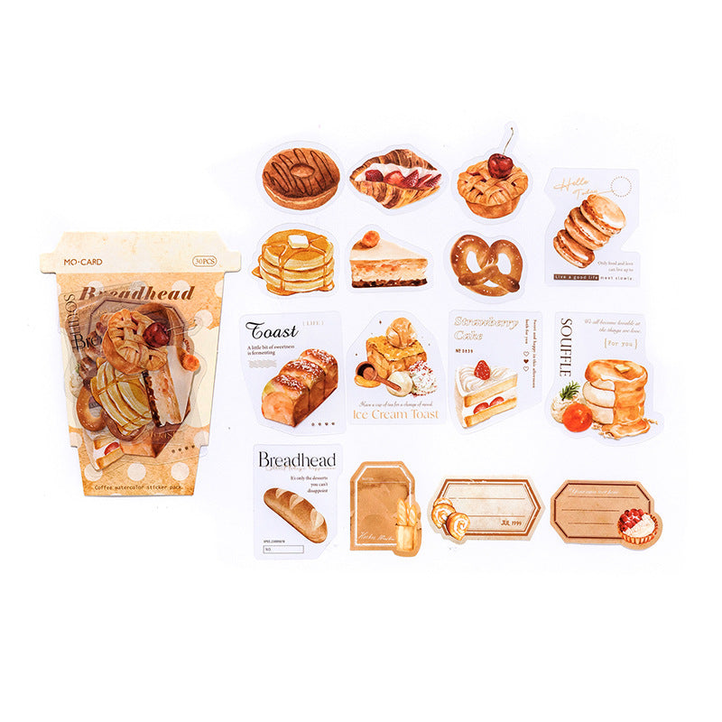 STICKERS COLECCION  COFFEE EN PET