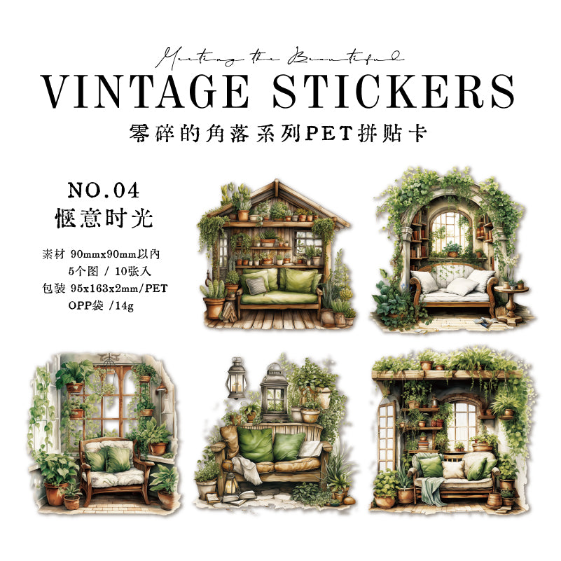 VINTAGE STICKERS COLECCION PET