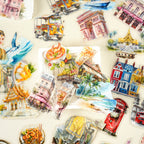 STICKERS PET TRAVEL HOLIDAY JOURNEY