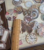 DIE CUT CARTULINA STICKERS DIY HARD CARD MATERIALS