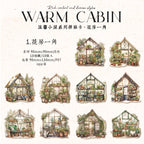 STICKERS PET COLECCION WARM CABIN