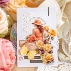 STICKERS COLECCION  Serie Chicas & Flores en PET