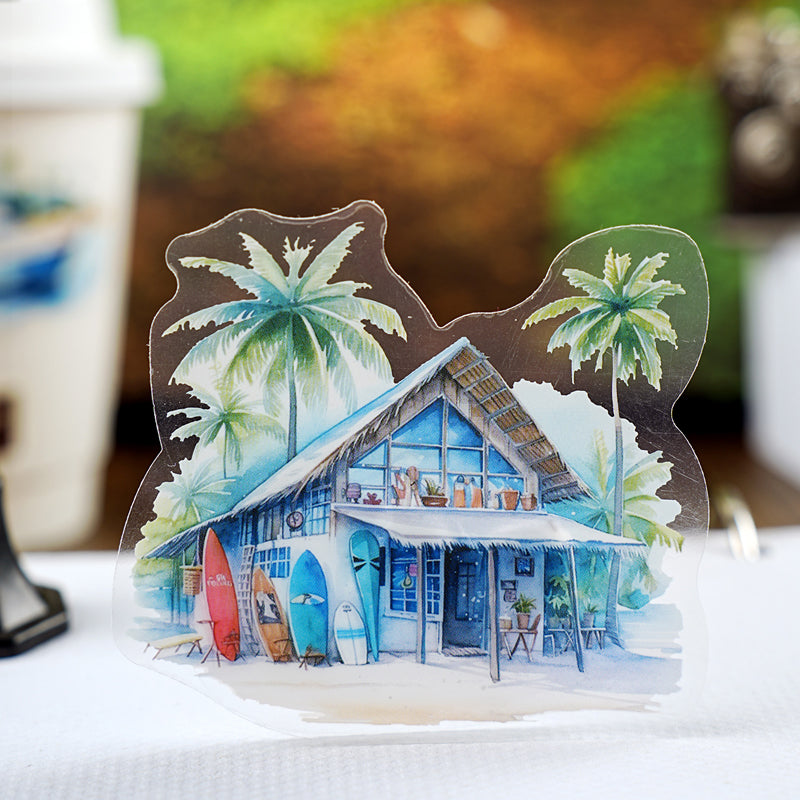 STICKERS PET TRAVEL HOLIDAY JOURNEY