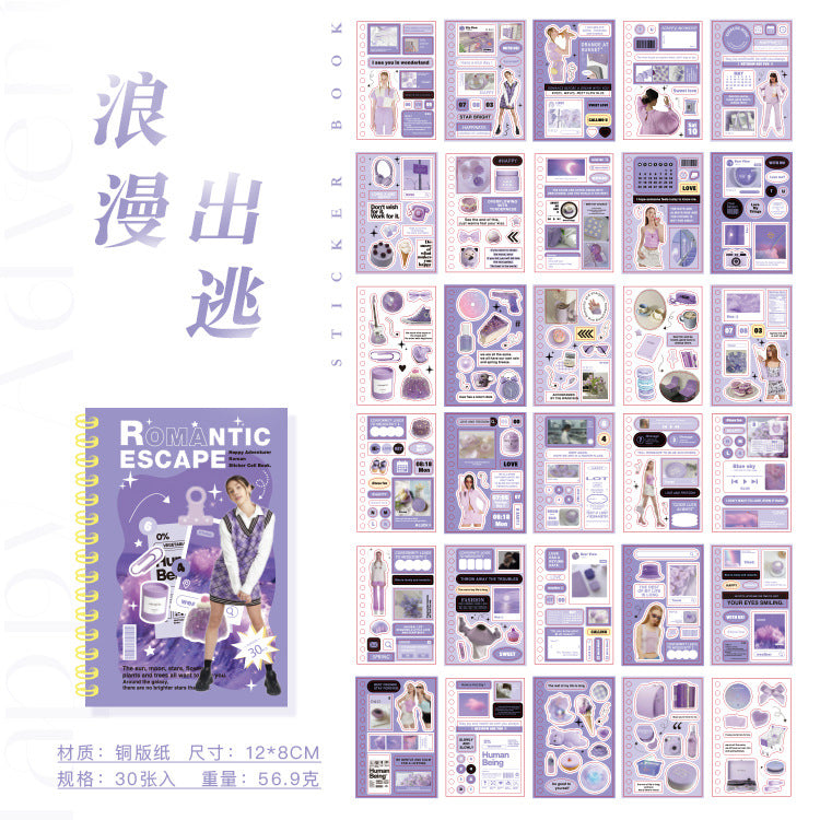 LIBRO STICKERS COLECCION COLORS
