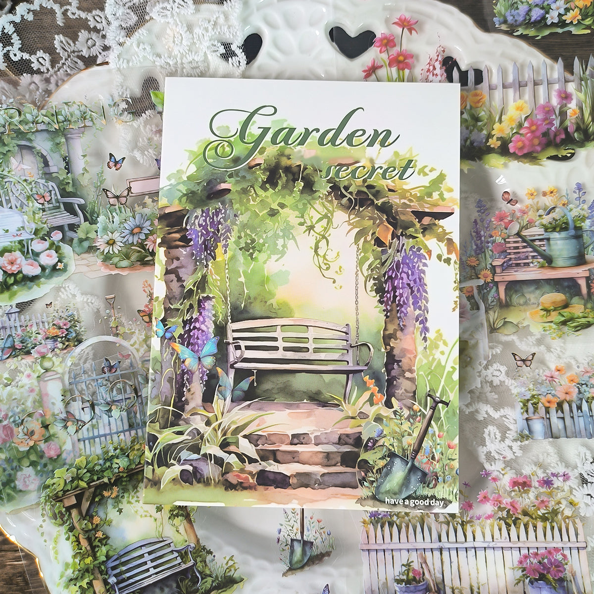 LIBRO STICKER PET COLECCION GARDEN SECRET