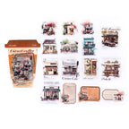 STICKERS COLECCION  COFFEE EN PET