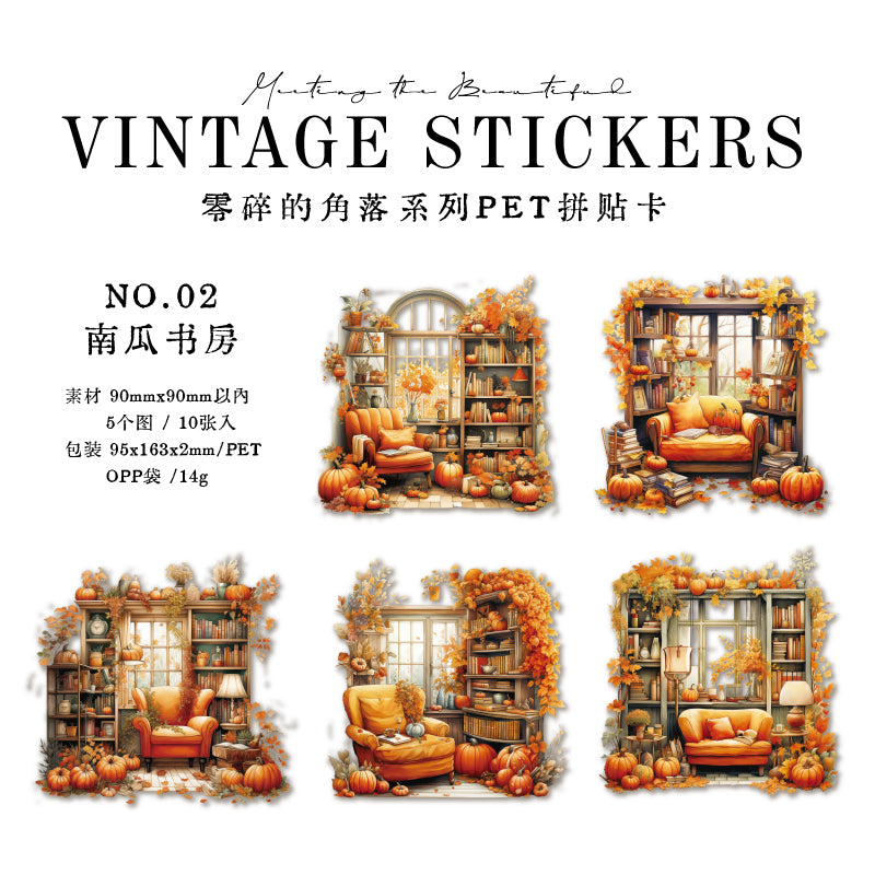 VINTAGE STICKERS COLECCION PET