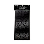 PLANCHA STICKER PALABRAS Y FRASES A LOVE LETTER