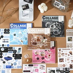 LIBRO STICKERS COLECCION COLLAGE FREEDOM