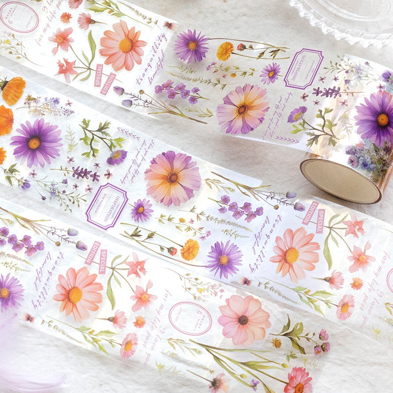 WASHI TAPE EN PET River of Years Series Vintage