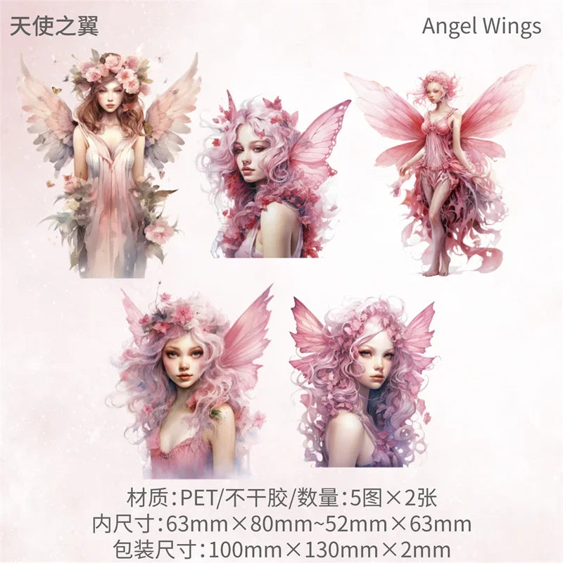 STICKERS MAGIC FAIRY COLECCION