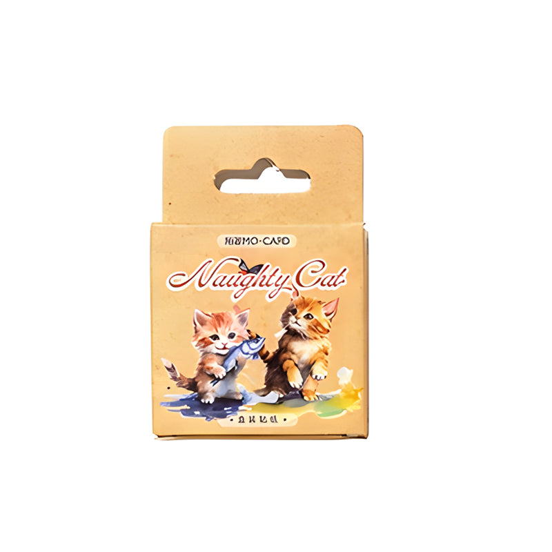 CAJA STICKER GATITOS BEBES
