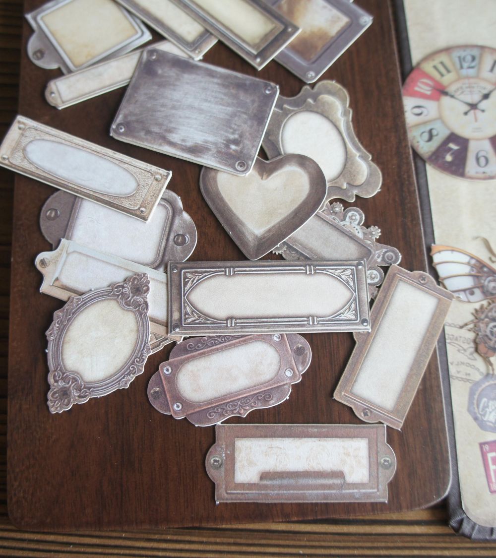 DIE CUT CARTULINA STICKERS DIY HARD CARD MATERIALS