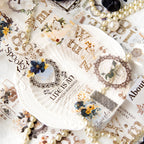 ROLLO WASHI TAPE EN PET COLECCION ROMANTIC Dark Vintage