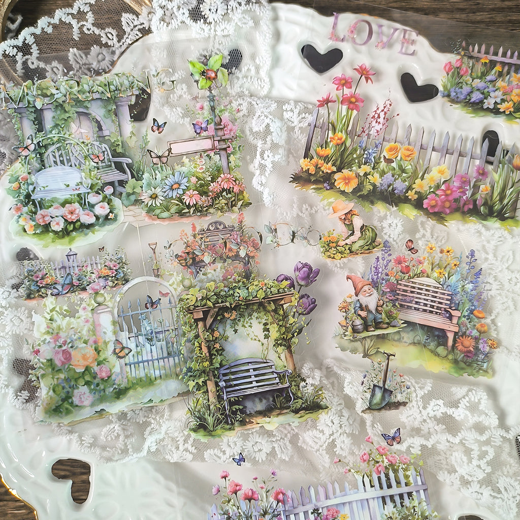 LIBRO STICKER PET COLECCION GARDEN SECRET