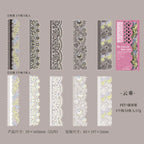 THE ANGEL OF GREY YARN STICKERS PET ENCAJE