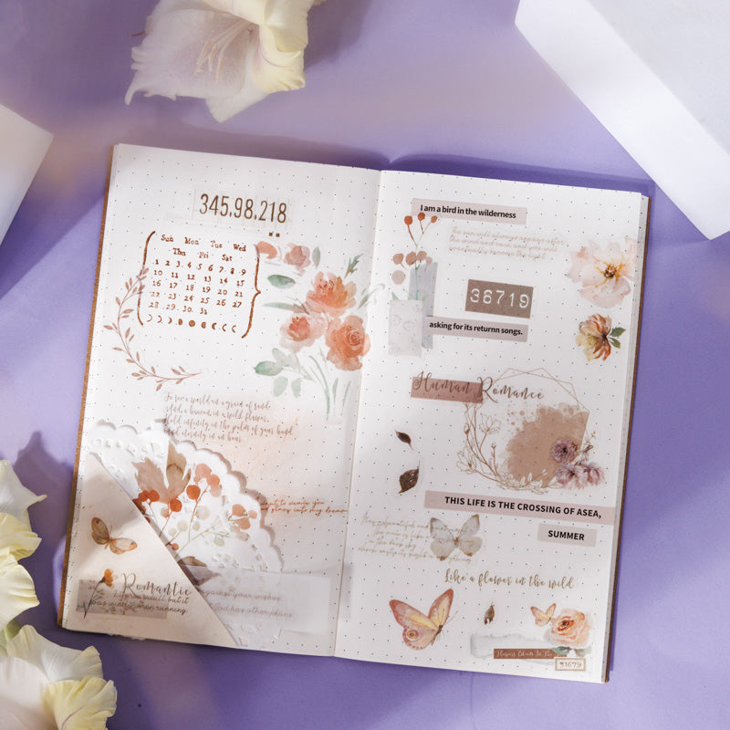 LIBRO STICKERS COLECCION LOVE GROWS DOS MATERIALES