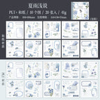 LIBRO STICKERS COLECCION LOVE GROWS DOS MATERIALES
