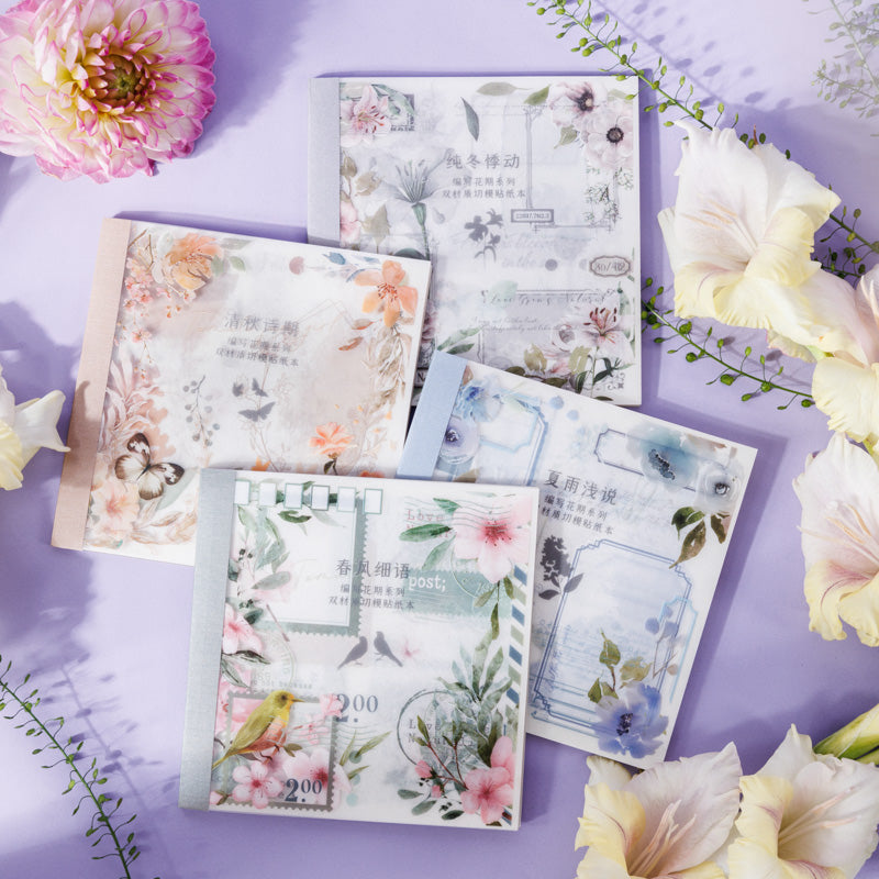 LIBRO STICKERS COLECCION LOVE GROWS DOS MATERIALES