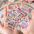 CAJA STICKERS FLOWERS HOUSE