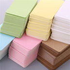 Caja 100 tarjetas para tags