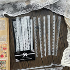 STICKERS ENCAJE PUNTILLA BLANCO