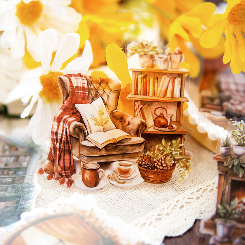 STICKERS PET COLECCION WARM CABIN