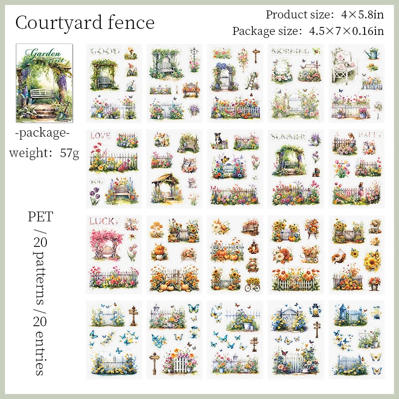 LIBRO STICKER PET COLECCION GARDEN SECRET