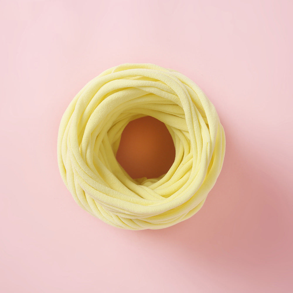 10 Diademas Microfibra Crema