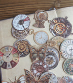 DIE CUT CARTULINA STICKERS DIY HARD CARD MATERIALS