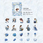 STICKERS COLECCION  Serie Chicas & Flores en PET