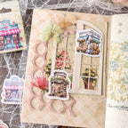 CAJA STICKERS FLOWERS HOUSE