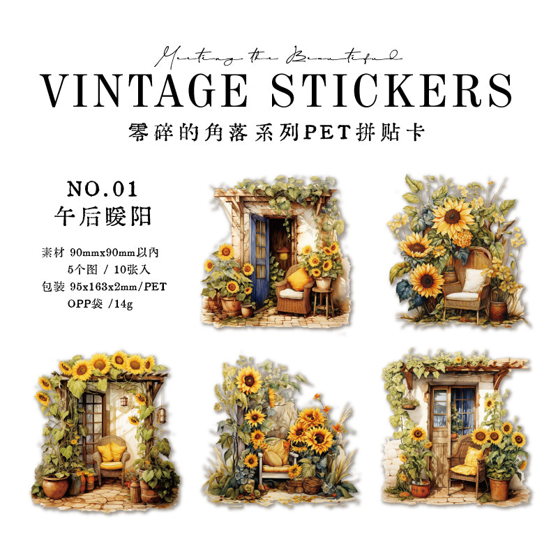 VINTAGE STICKERS COLECCION PET