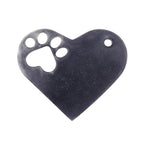 Molde silicona corazon huellita - 29990