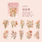 PET Plant Flowers Stickers