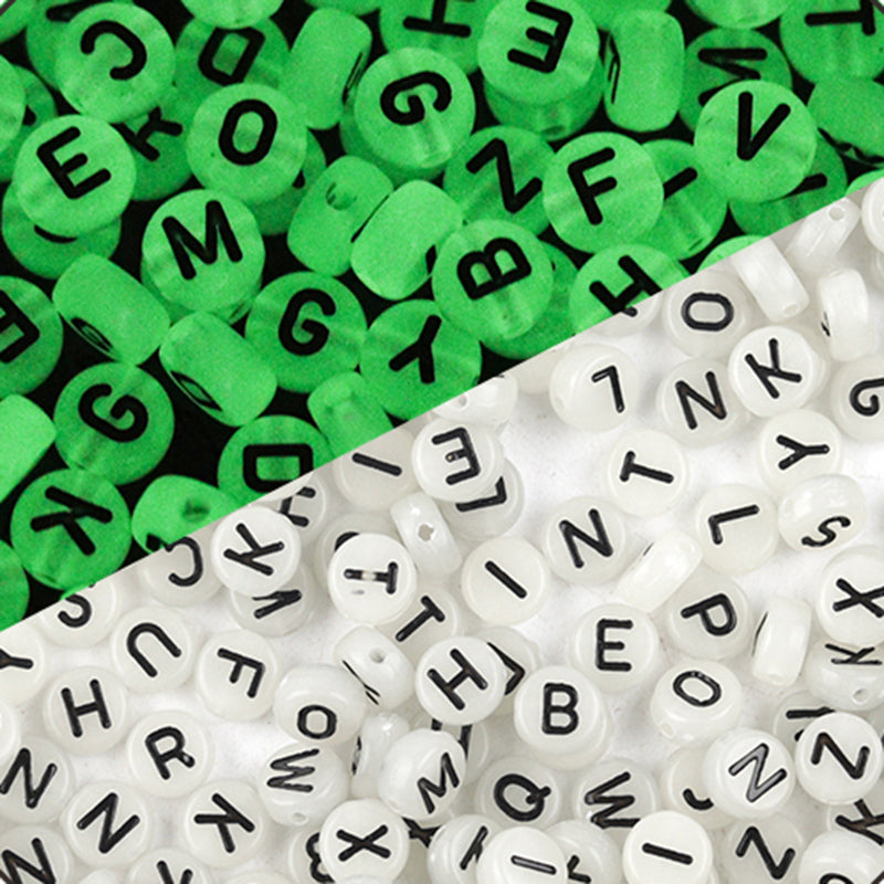500 Letras Brillan Oscuridad